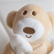 Load image into Gallery viewer, Personalised Comforter Teddy Bear - White & Beige