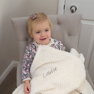 Personalised Blanket - Cream