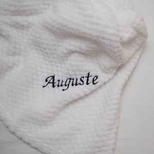 Personalised Blanket - White