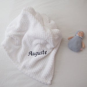 Personalised Blanket - White