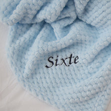 Load image into Gallery viewer, Personalised Blanket - Blue
