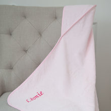 Load image into Gallery viewer, Personalised Hooded Towel - Pink