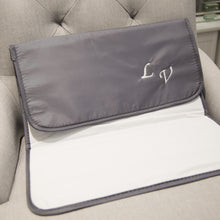 Load image into Gallery viewer, Personalised Travel Bag with Changing Mat - Black