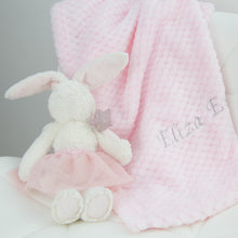 Load image into Gallery viewer, New Baby Girl Gifts Personalised Blanket