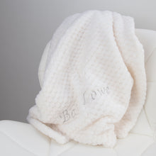 Load image into Gallery viewer, Personalised Blanket - Cream