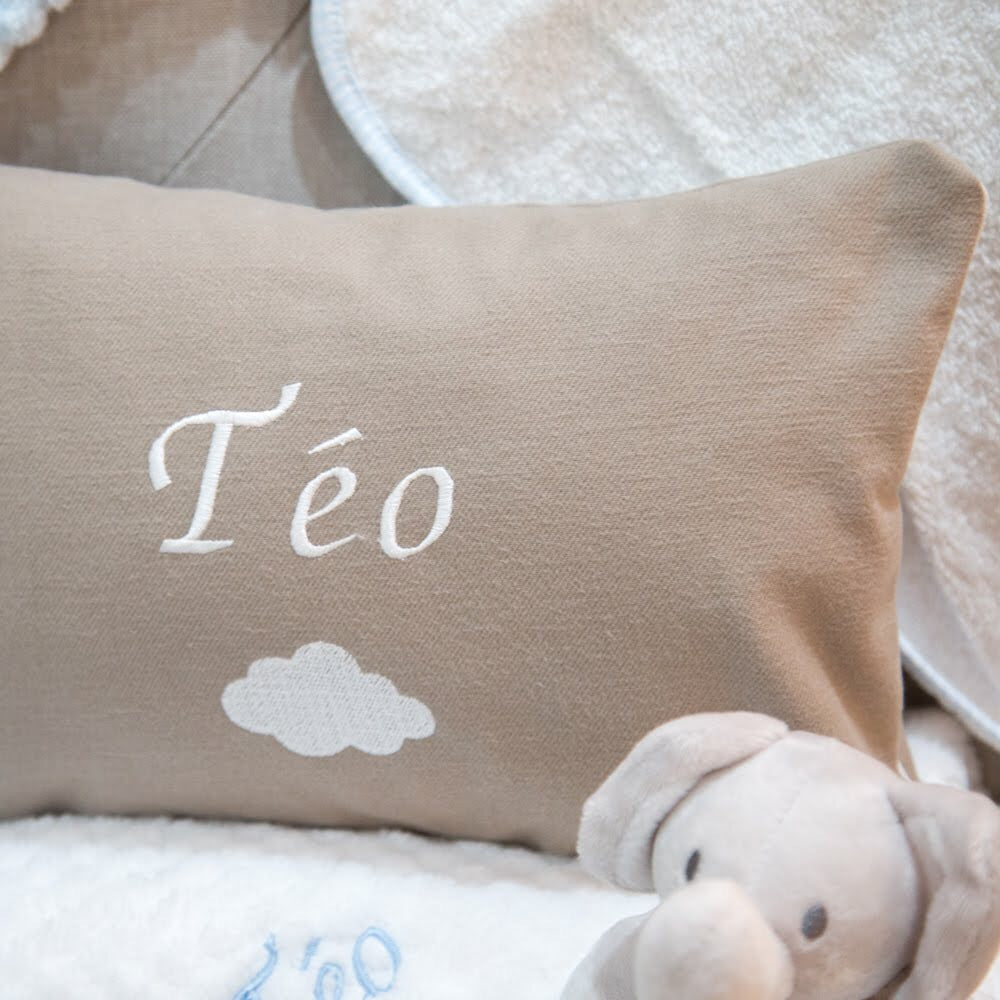 Personalised Handmade Baby Pillow/Cushion