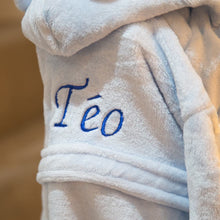 Load image into Gallery viewer, Personalised Fleece Robe - Blue