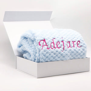 Personalised Blanket - Blue